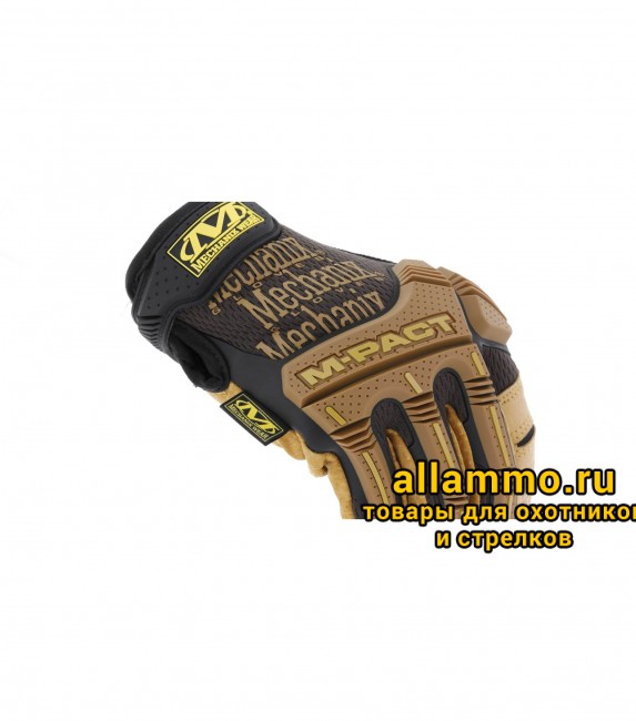 Перчатки Mechanix Leather M-Pact Brown, LMP-75