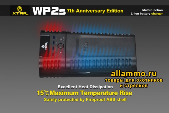 Зарядное устройство XTAR WP2S двухканальная