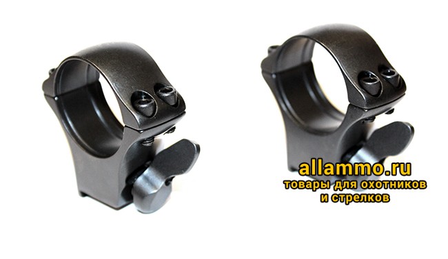 10471 5252-2600 Быстросъемные кольца MAK 26мм с рычажной фиксацией на раздельные основания