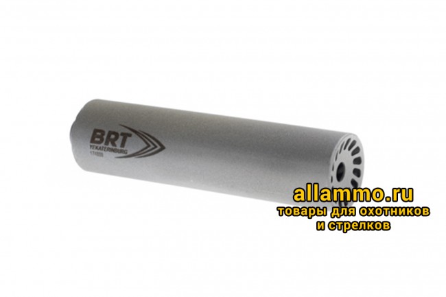74807 Реактивный ДТКП закрытого типа BRT Барс газоразгруженный для АКМ, кал. 7,62х39 (170мм, резьба M14х1L бурт, п/п 10мм, ⌀ 45мм)