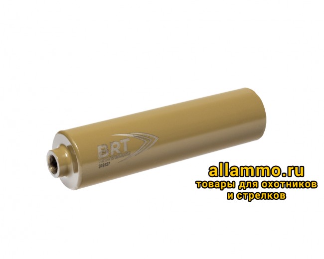KT9A7429-2 Реактивный ДТКП закрытого типа BRT Барс газоразгруженный для АКМ, кал. 7,62х39 (170мм, резьба M14х1L бурт, п/п 10мм, ⌀ 45мм)