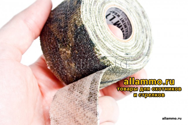 Камуфляжная лента многоразовая McNett серия "Stretch" BreakUp Infinity