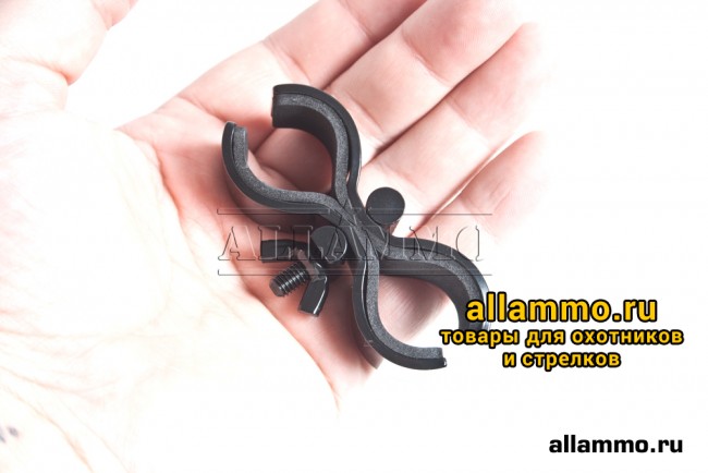 Крепление для фонаря (с прокладкой) ручной хомут (GM12)