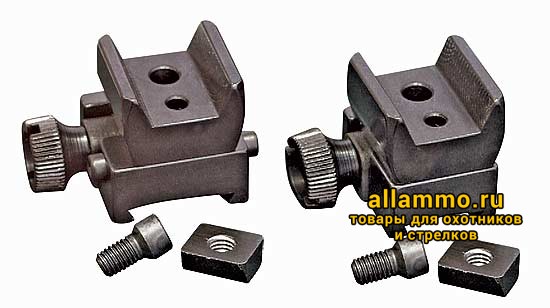 13825 1262-13114 Быстросъемный кронштейн Apel EAW под шину Zeiss на SAKO-75/85 BH=17мм