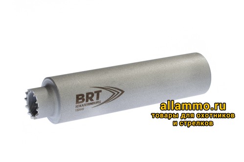 Реактивный ДТКП закрытого типа BRT Барс газоразгруженный для АК-103, кал. 7,62х39 (170мм, 6 камер,сталь, резьба M24х1,5R, п/п 10мм, ⌀ 45мм)