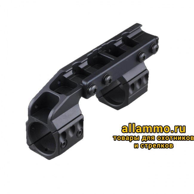 Тактический кронштейн SPUHR D34мм для установки на Picatinny, H38мм, без наклона, с выносом (SP-4016)