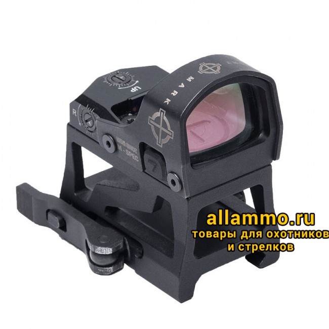 Коллиматорный прицел Sightmark Mini Shot M-Spec LQD панорамный на Weaver/Picatinny (+кронштейн) (SM26043-LQD)