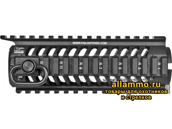 Алюминиевый квадрейл FAB Defense NFR для M4/M16/AR15