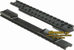mountsonepiece_sm.jpg (A116) Единое основание Nightforce (1 ps) Picatinny, SHORT ACTION, 40 MOA, на Remington 700
